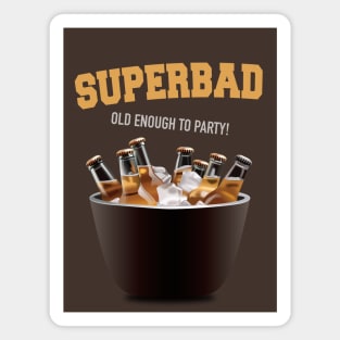 Superbad - Alternative Movie Poster Magnet